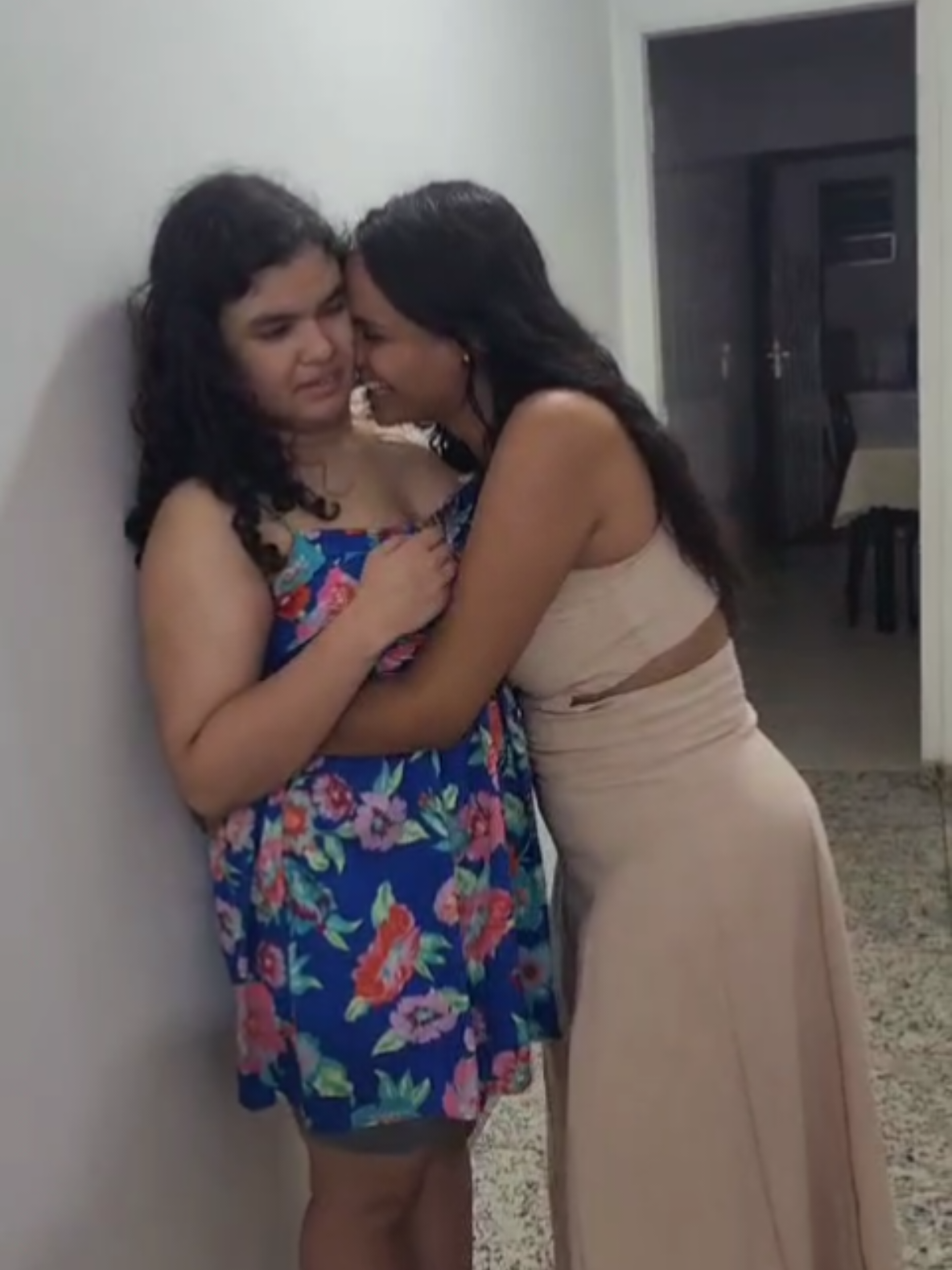 Misericórdia kkkkk sem chance, a Ju é mais pesado do que eu.