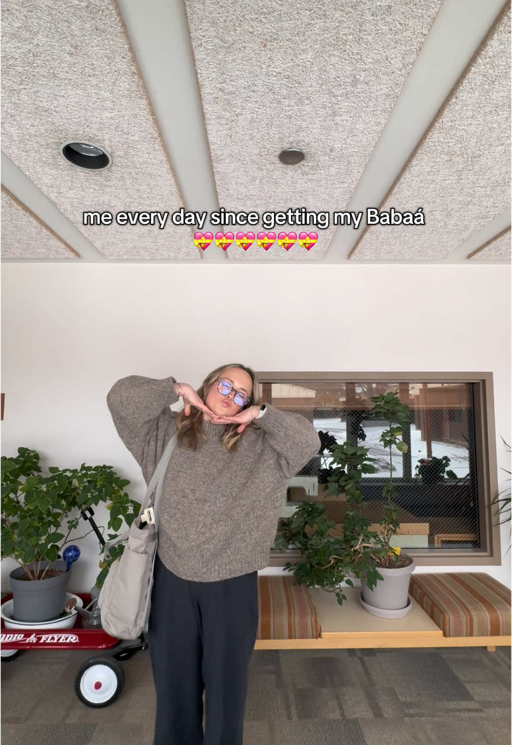 This is my new personality now lol  #babaa #jumperno51 #wool #ethicalfashion #slowfashion #ootdfashion #OOTD 