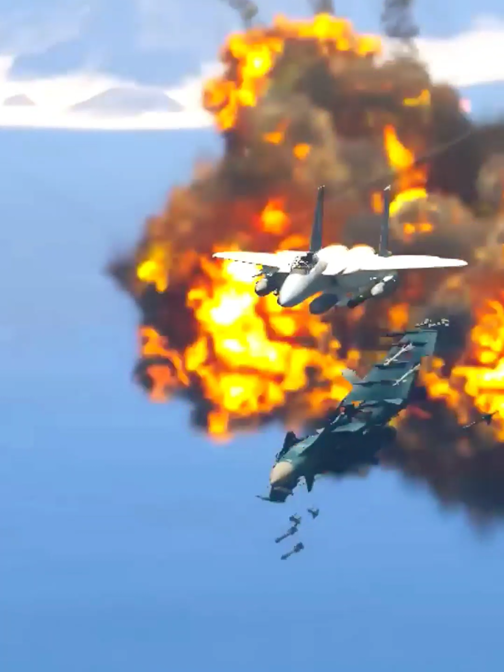 Fighter jet dogfight in gta 5#Gta5 #gtav #gtaroleplay #gtamods #LosSantosLife #Gtacrazymoments #gtaVfunnyclips #gtavonline #gtavtricks #gtaVrealism #gtaroleplaycommunity #Rockstargames #Gta5fails #gta5explosions #gtacustomcars #foryoupage #shorts #FYP