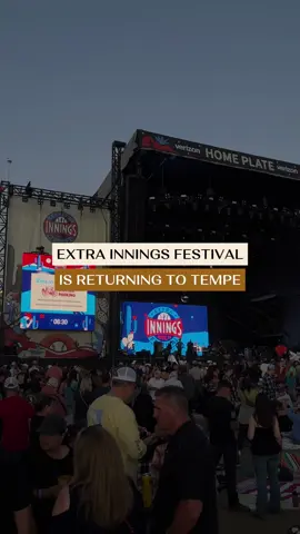 Your guide to EXTRA INNINGS FESTIVAL 2025 — the ultimate event where baseball and music converge! ↓⚾️🎶   This Spring Training celebration held for music lovers, baseball fans, and culinary enthusiasts, will take place at Tempe Beach Park on February 28 & March 1, 2025.  In addition to enjoying live music performed by big names like The Lumineers, Megan Moroney, The Red Clay Strays, Kacey Musgraves, Kings of Leon, Maren Morris, Grace Potter, and many more artists, you can also expect MLB player sightings, baseball-themed activities like speed pitching and batting cages, local food vendors, ice-cold drink vendors, and so much more at this two-day festival. 🎉   📌 FAQ: ⚾️ Extra Innings Fest starts at 12pm on both days ⚾️ This is a cashless event ⚾️ Public transportation and ride sharing apps such as the light rail, Uber, Waymo, and Lyft are recommended as nearby parking is limited ⚾️ Festival attendees can leave and re-enter up until 7pm each day ⚾️ Tickets can be purchased at inningsfestival.com/extra   #tempetourism #tempe #arizona #az #visitphoenix #greaterphoenix #inningsfest