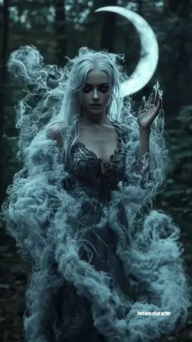 A mystical embodiment of Frau Holle. Her presence feels like an enchanting tale from the depths of a forest, carrying an aura of mystery and magic.  #FrauHolle #MysticalVibes #FantasyArt #MoonlitMagic #EtherealBeauty #livewallpaper #fantasycharacterai 