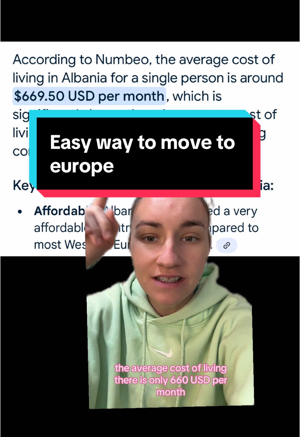Replying to @🌞The Sexy Cat Lady 🌞 #greenscreen a simply and affordable way to move to Europe as an American. #movingabroad #albania #livinginalbania #europe #howtomovetoeurope #howtomoveabroad #traveltips #internationalbusiness #wheretotravel #underratedtraveldestinations #wheretogo #howtomovetoitaly #digitalnomad #digitalnomadvisa #travel #traveleurope #budgetfriendly #costofliving #travelbudget #savemoney #internationaljobs #moveabroad #albanian 