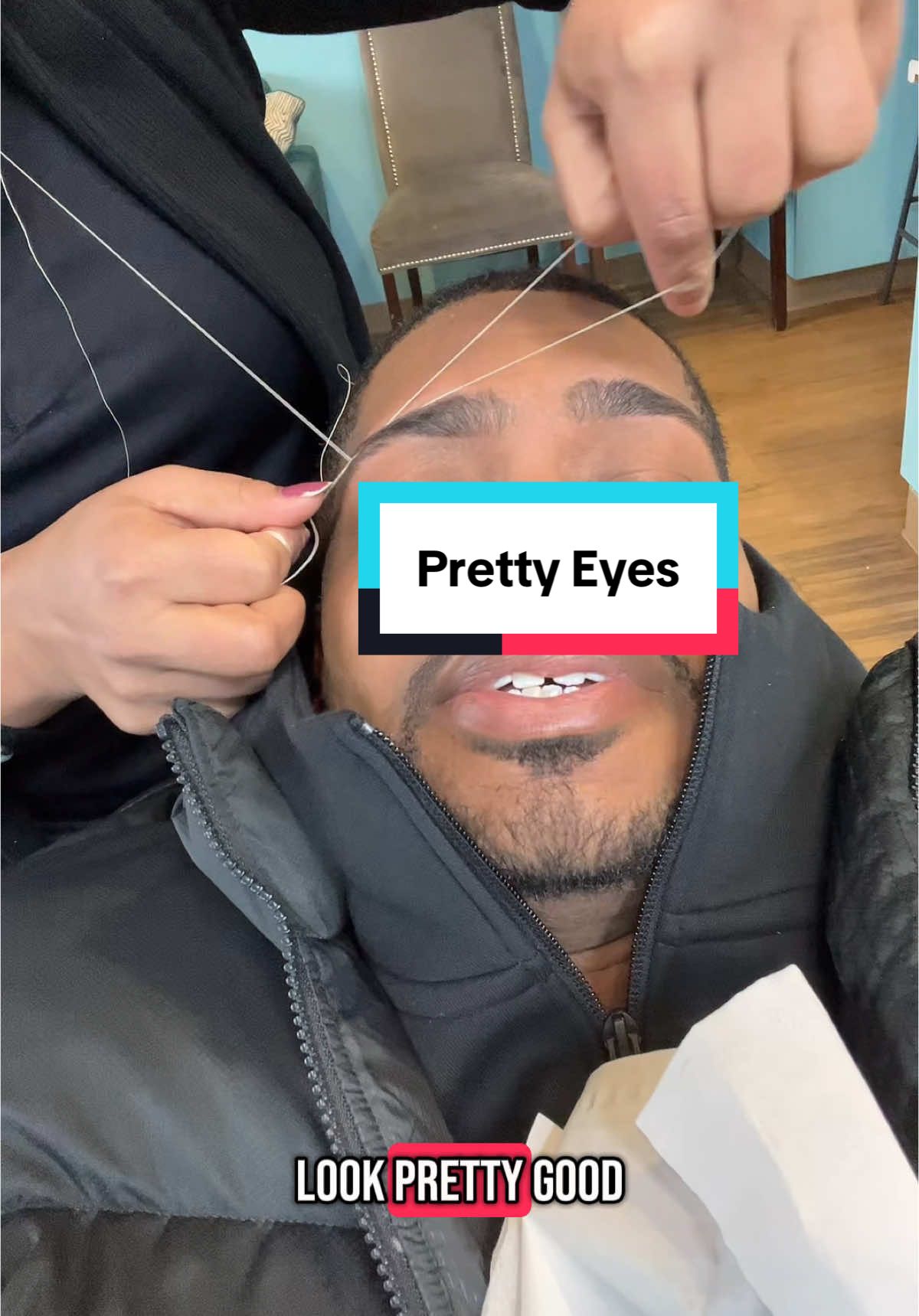 Hiw do i look?? 👀💅 #prettyeyes #unibrow #threading #itainthurt
