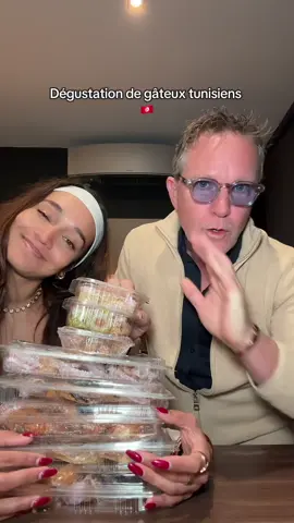 La partie 2 suit 🤤 #tunisia #tunisie #degustation #patisserieorientale #unpapacommecaourien #FoodTok #cuisine 