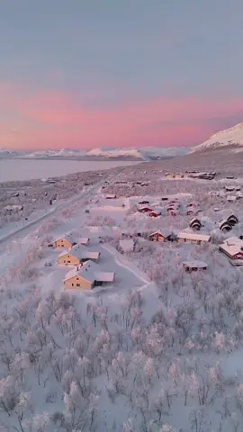 The frozen village called Kilpisjärvi🧊 #kilpisjarvi #lapland #winter #winterholiday 