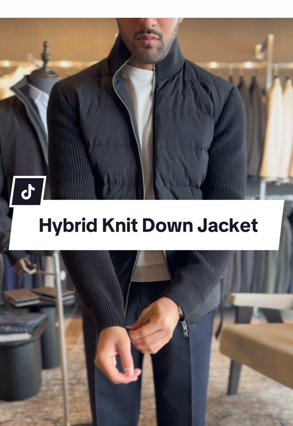 Hybrid Knit Down Jacket Our latest down jacket features a wool knit construction paired with a puffer body. It can be styled in many ways, making this a perfect layering piece to stay warm and fashionable. Follow along and join our WhatsApp community to be the first to know about new product releases #creatorsearchinsights #winterjacket #pufferjacket #knitjacket #oldmoney #oldmoneyaesthetic #oldmoneylifestyle #winterfashion #winterstyle #toronto #shop #maison21