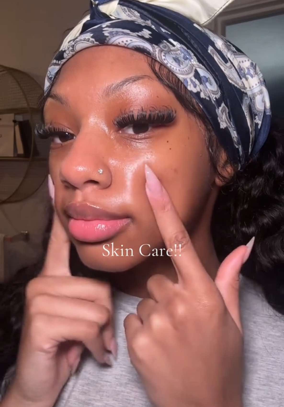 again these products work for MY skin💓: @Glossmetics @LaRochePosayUS @La Roche-Posay @Anua Store US @Good Molecules @laneige_us products were used in this video! #skin #skincare 
