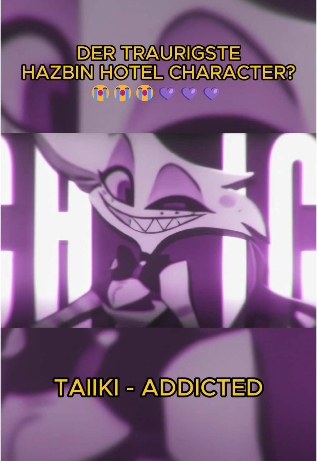 Ich bin ein …. 🎶💜 #Taiiki #hazbinhotelcover #addicted #angeldust #fypシ゚ #viral #singing #songcover 