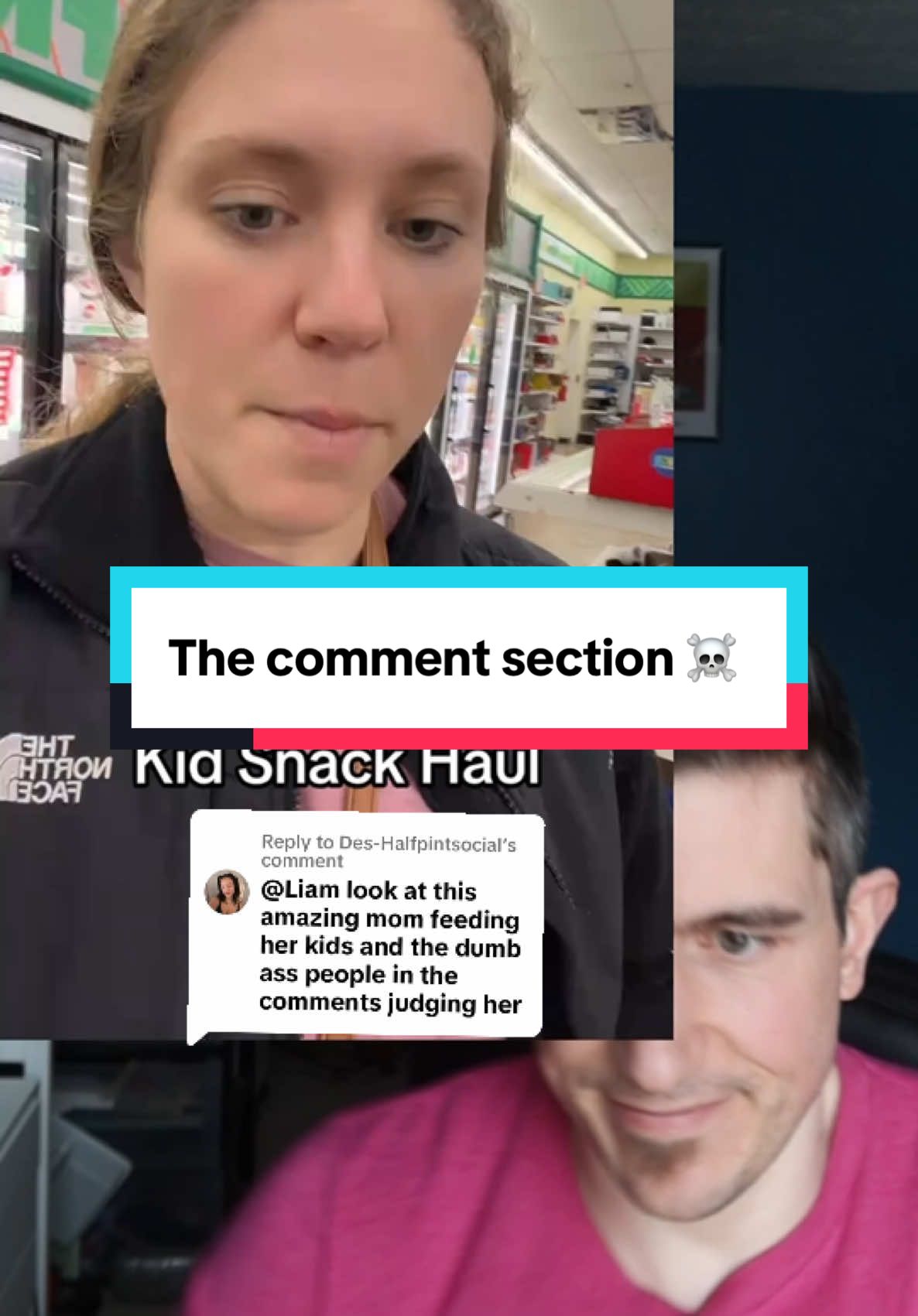 Replying to @Des-Halfpintsocial sorry you have to deal with people like this @carleediy. Can’t believe people are still using the #yuka app 🙄 #parenting #fedisbest #momlife #snacks #dollartree 