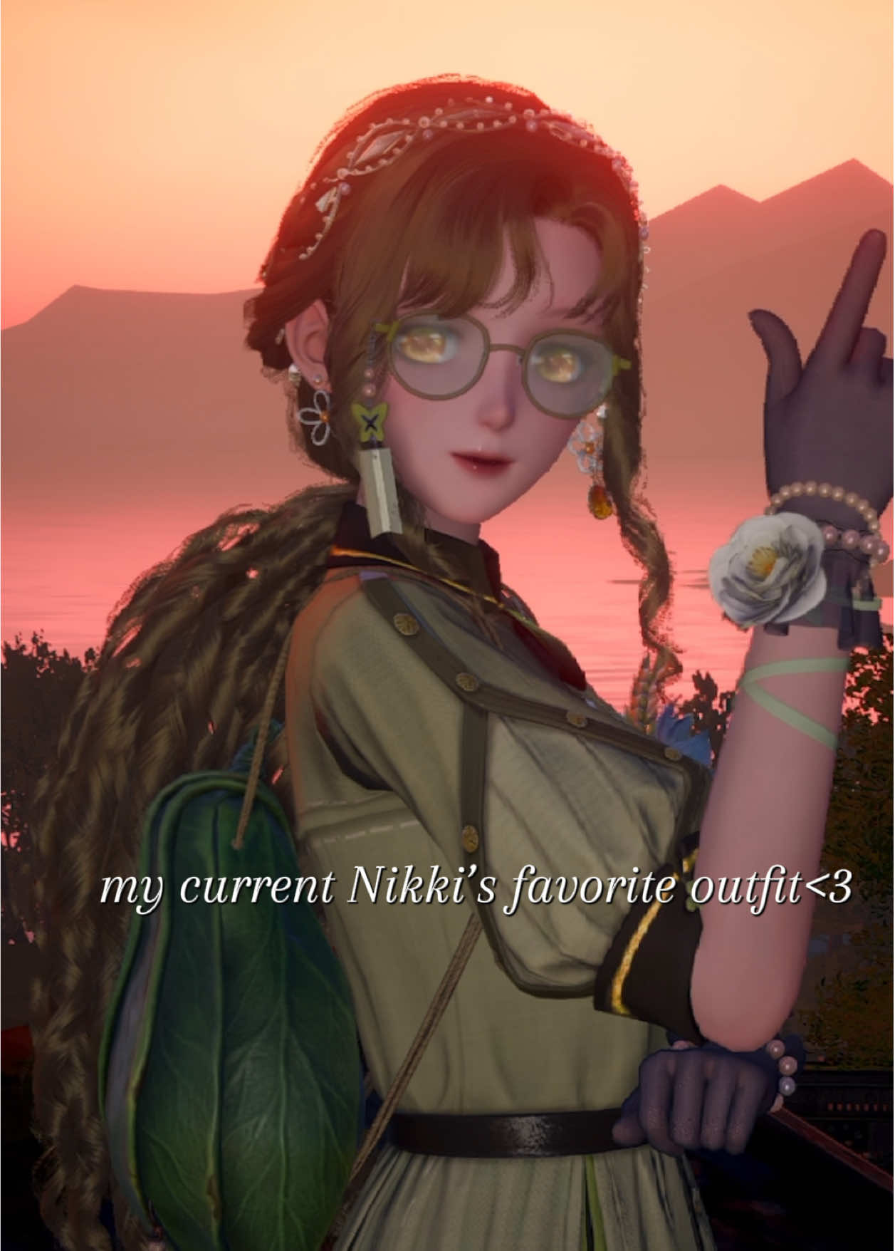 It’s so cute tbh I just love that dress. #infinitynikki #nikki #game #fyp #cute #nature #outfit #outfitideas 