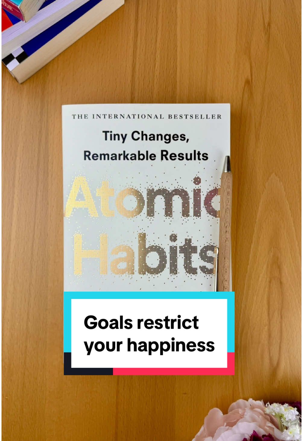 Goals restrict your happiness #SelfImprovement #personalgrowth #atomichabits 