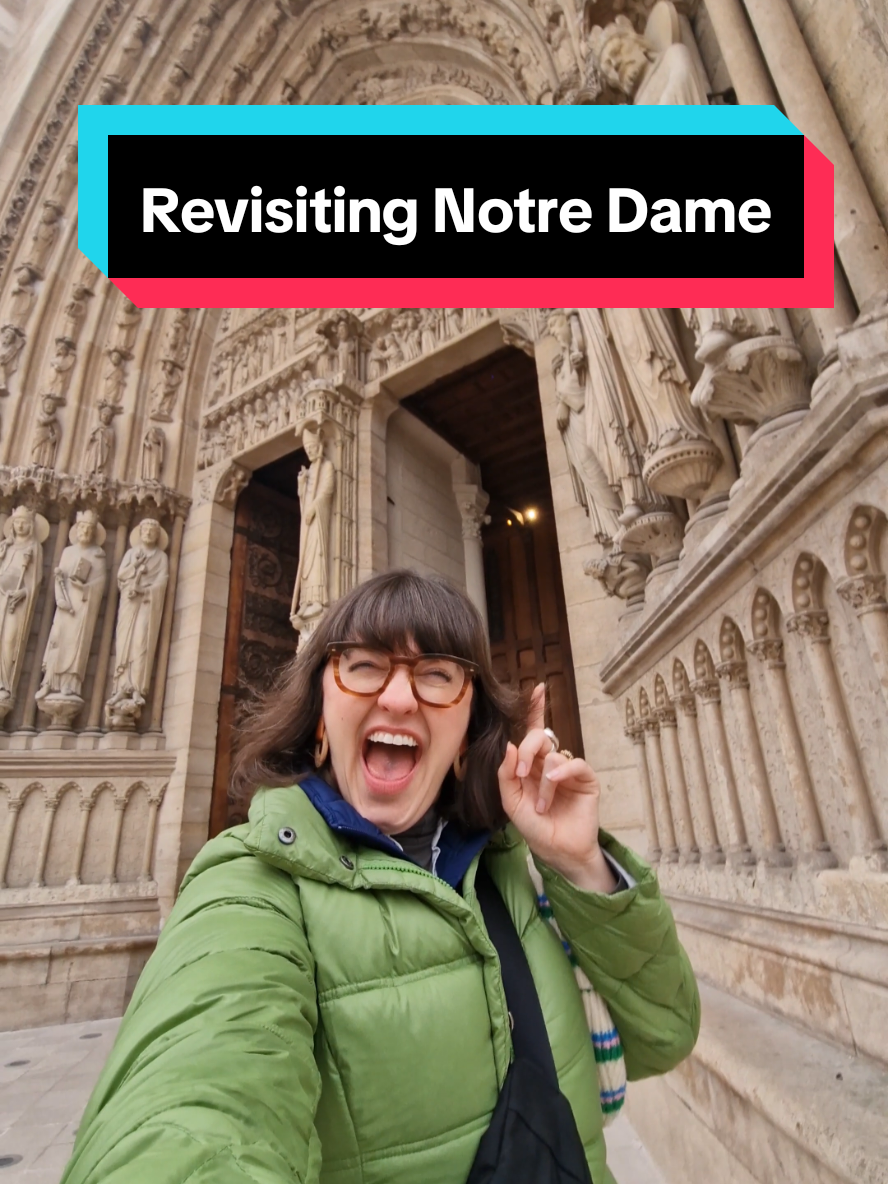 She's back and better than ever ✨️ I was lucky enough to visit Notre Dame Cathedral in Paris during my recent tour. The French news has reported that over 850,000 people have visited the famed Gothic cathedral in its first month since reopening.  And let me say, it was pretty incredible to see Notre Dame in it's new (old) glory.  It's not a secret that I'm a sucker for a gothic cathedral. After all, I have a tattoo of one!  But to see Notre Dame in its restored state was really something special. And after 5 years of work?? Cologne could never, lmao. The paint is so vibrant, the stones are so clean, the lighting is so bright. It felt more alive than I expected. I loved it.  #notredame #parisfrance #visitparis #gothiccathedral #gothicarchitecture #gothicstyle #gothic #paris 