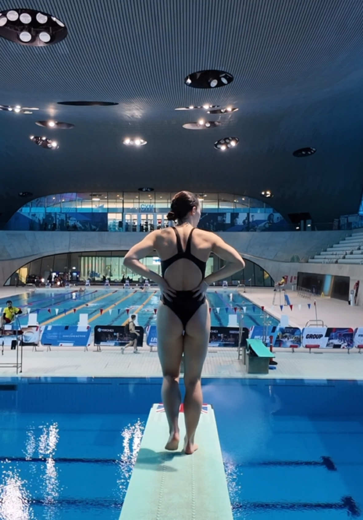 Fast paced reps💨 #fyp #osmopocket3 #diving #london 