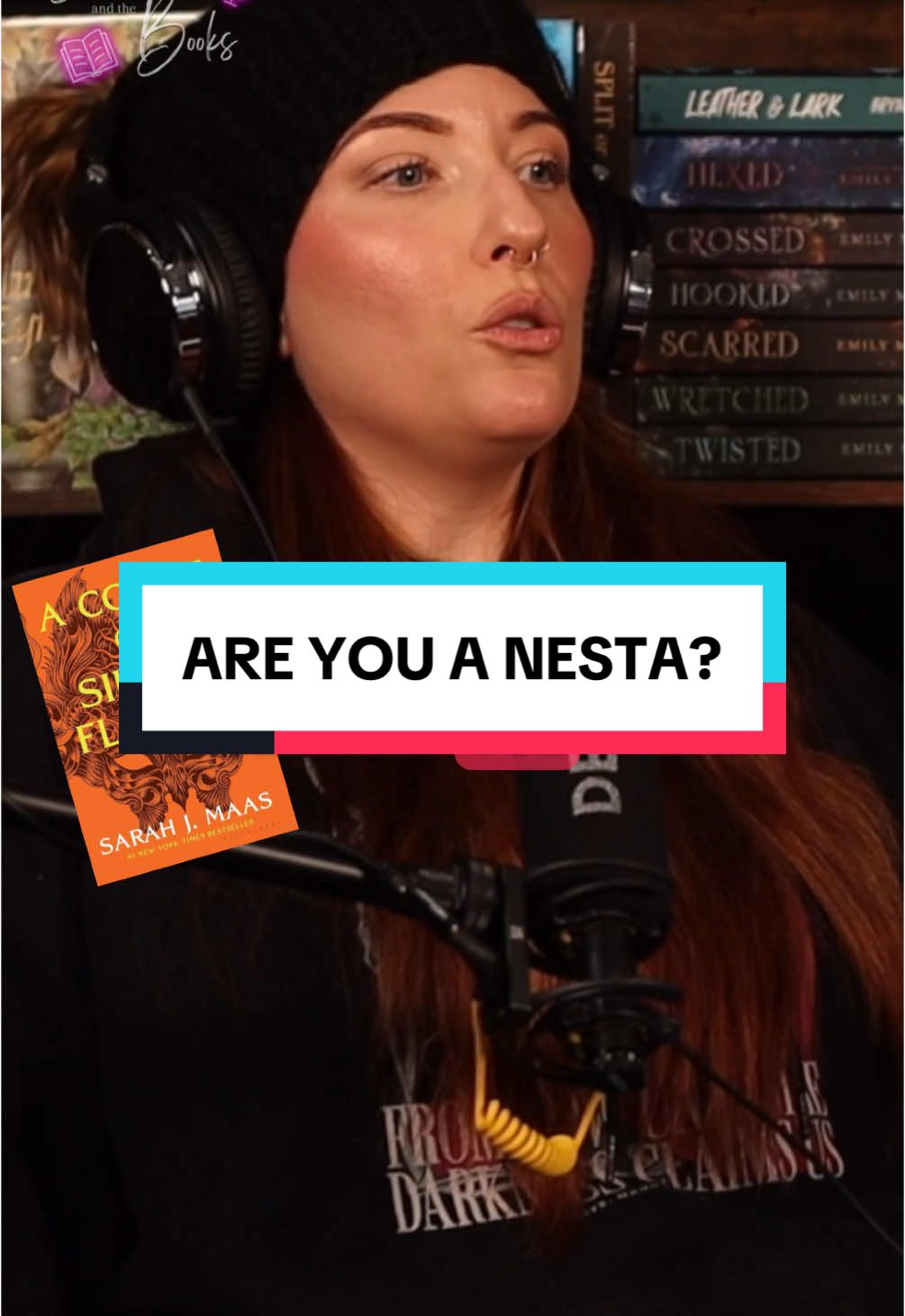 We’ve heard this reasoning a lot, and consequently Nesta (and SJM) get a lot of criticism about the mental health rep in ACOSF. What are your thoughts? Could you relate to her? Did you despise her? Let us know.  ⬇️⬇️⬇️ #nestaarcheron #archeronsisters #acosf #acourtofsilverflames #sarahjmaas #hottake #unpopularopinion 