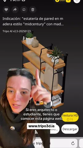 💻😱✨ Si eres arquitecto o estudiante de arquitectura, tienes que conocer esta pagina web #modelo3d #inteligenciaartificial #ia #arquitectura #arquitecturaydiseño #3d #greenscreenvideo 
