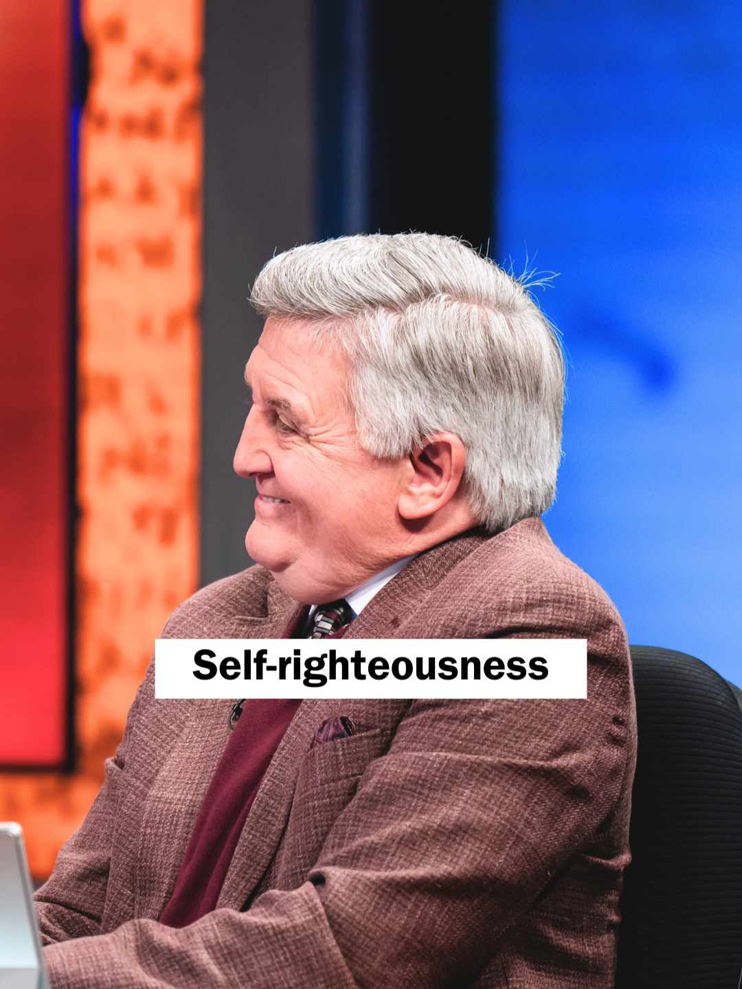 Self-righteousness: a sin that can hinder God’s work through us.  ▶️ Watch The Message Of The Cross LIVE every week day at 7AM on the SonLife Broadcasting Network, YouTube, and Facebook.  #SBN