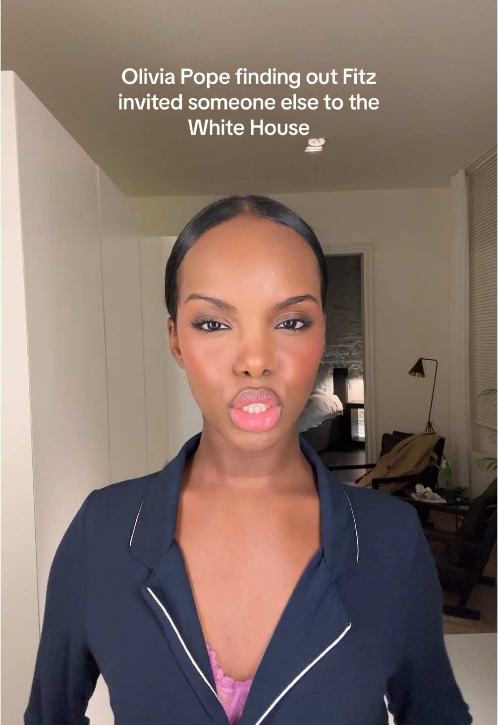 inviting a random one to the White House and calling her babygirl ?  #oliviapope #scandal