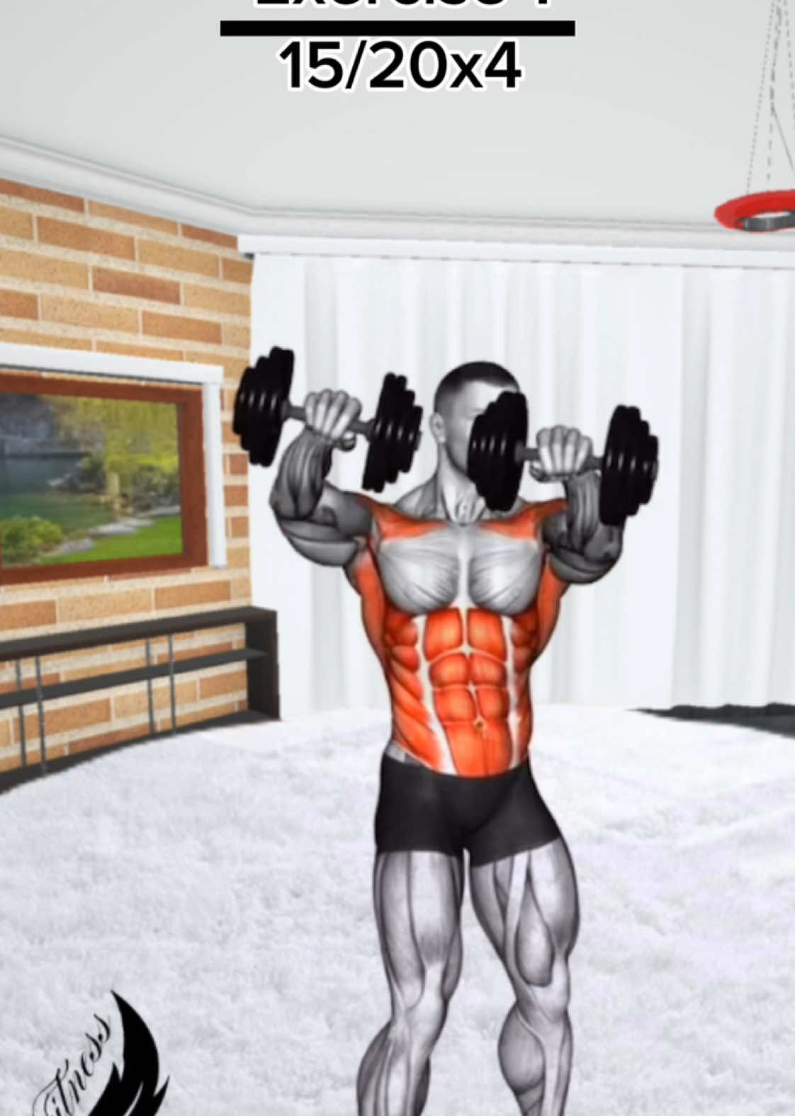 upper body workout using dumbbells!! #exercise #workout #Fitness #upperbodyworkout