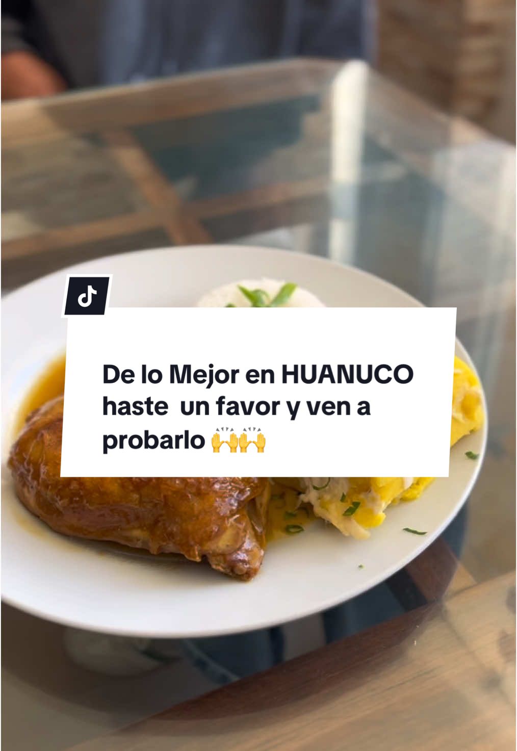 Hazte un favor grande y ven a probar sus platos 🙌🙌 #huanuco #peru🇵🇪 #huanuco_perú❤️ #huanuco_perú🇵🇪🏞️ #comida #alitasbbq #pechugadepollo #restaurante 