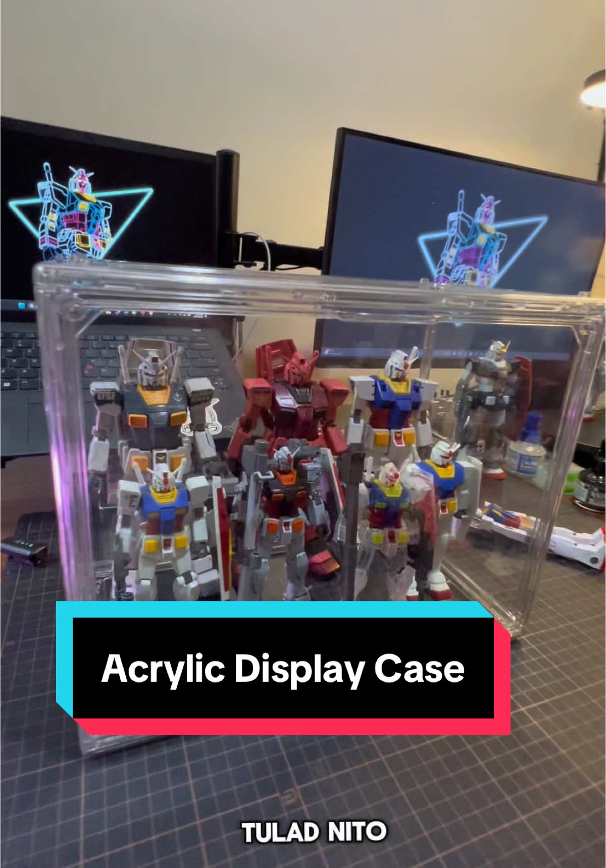 Affordable display case Acrylic box #toy #toys #display #case #acrylic #acrylicbox #cabinets #pop #popmart #spacemolly #labubu #gundam #gunpla #model #modelkit #tiktok #gunplatikok #gundamtiktok #gundamtiktokcommunity #hobby #fyp #fypage #fyppppppppppppppppppppppp #fypシ゚viral🖤tiktok #japan 