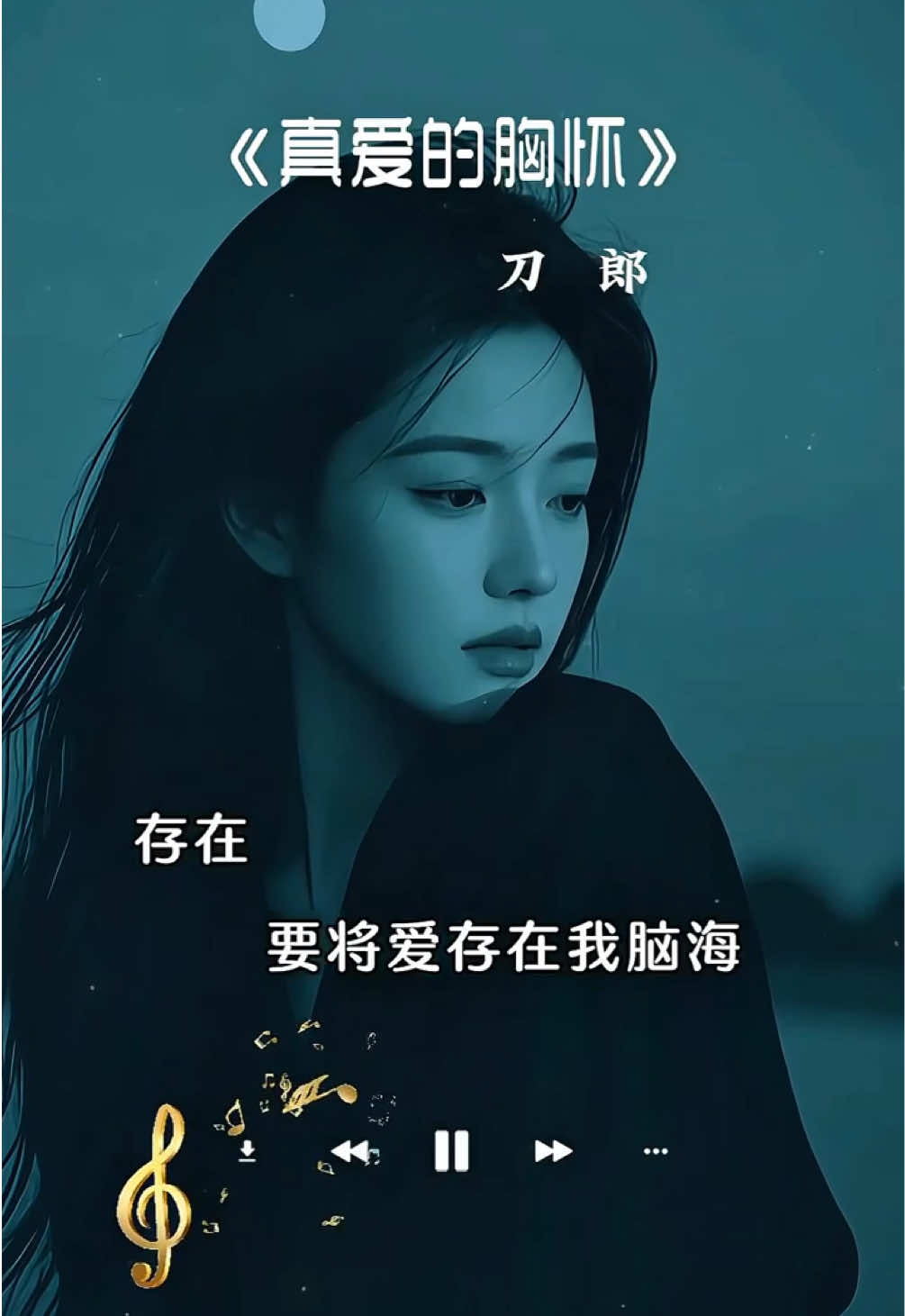 真爱的胸怀-刀郎#音乐分享 #经典 #song #车载音乐 #music #写进我心里的歌词 #好听 #好歌分享 #经典老歌 #刀郎 