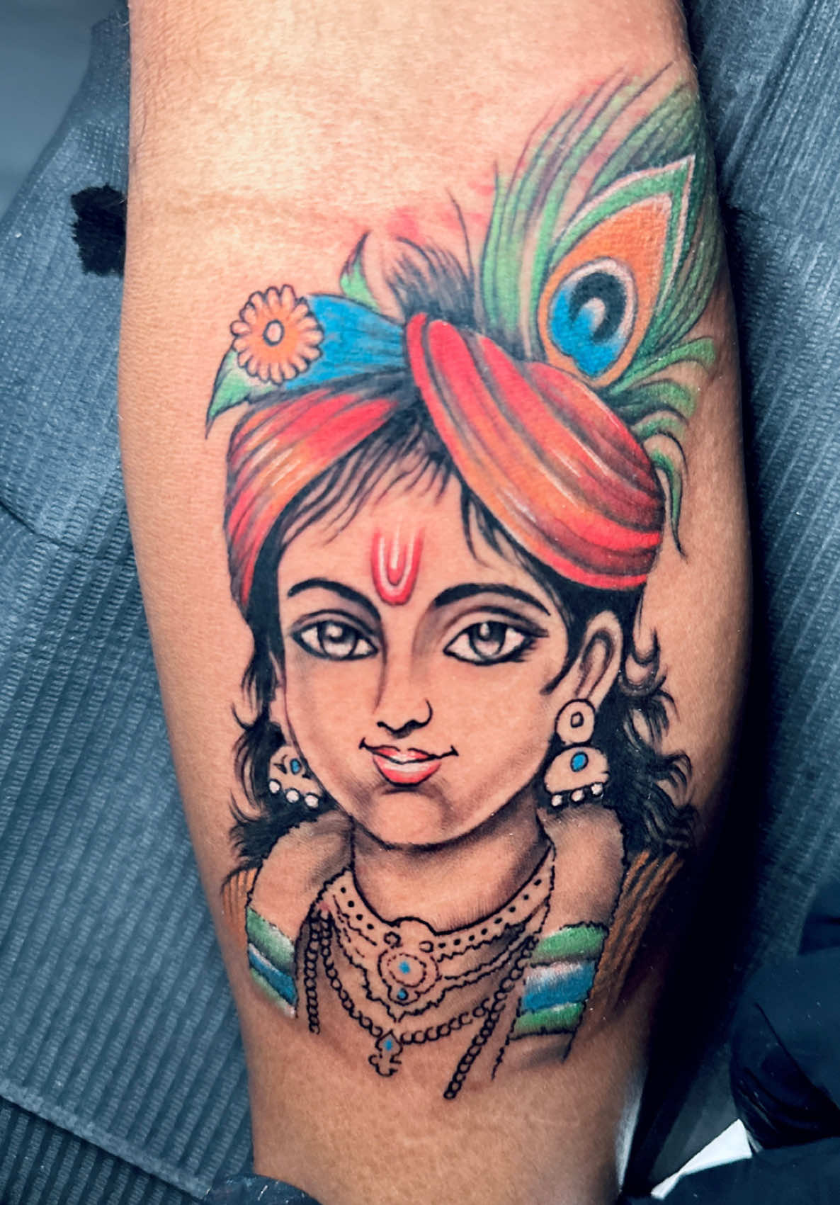 🇨🇦📞437-259-5448 insta@Inkwith_joy  #krishnatattoo #tamil #song #fyp 