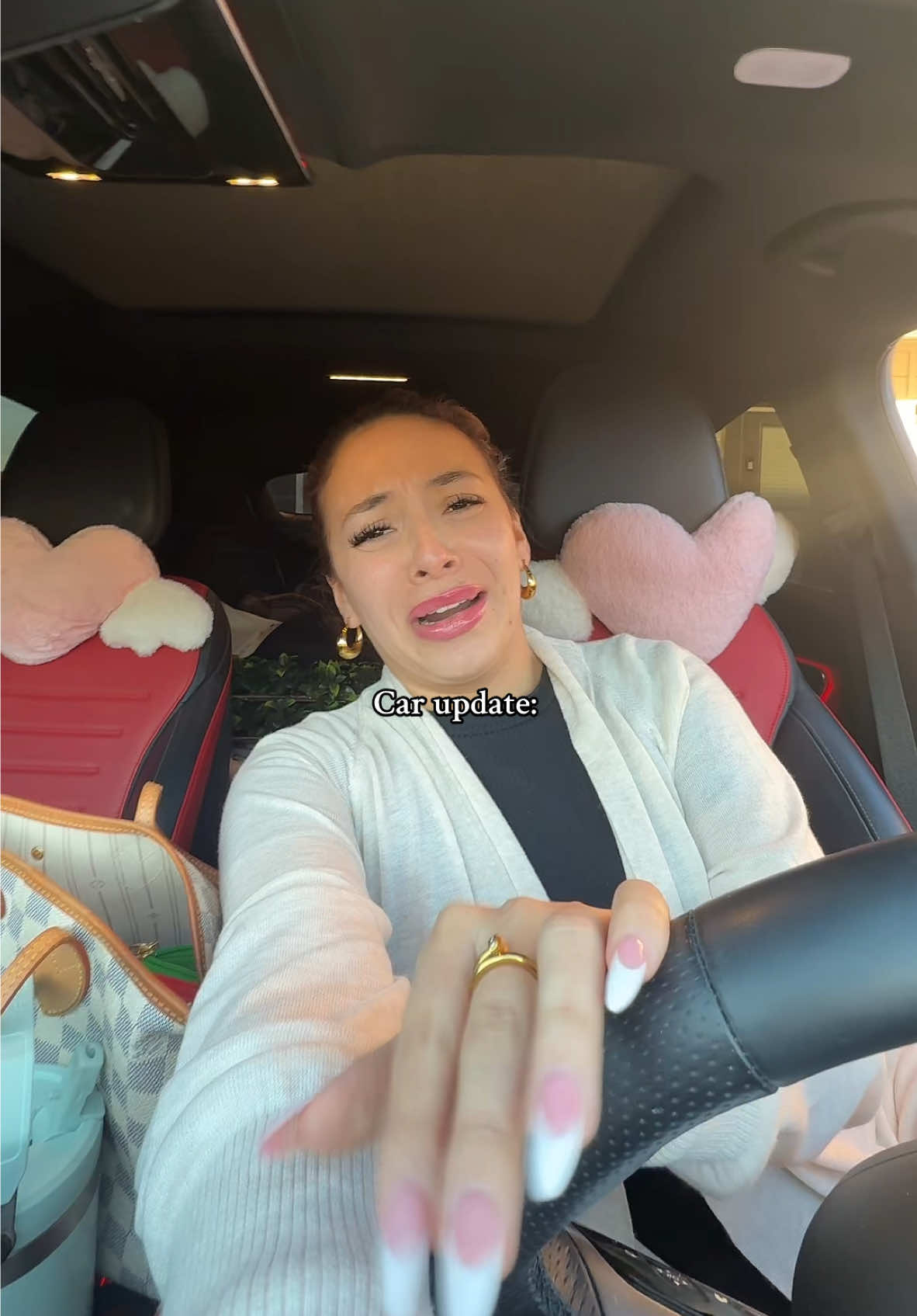 turns out it was a NAIL 😹😹 sorry for being dramatic besties! #fyp #funnyvideo #mercedes #foryoupage #boyfriend  Instagram: michellepaaz 