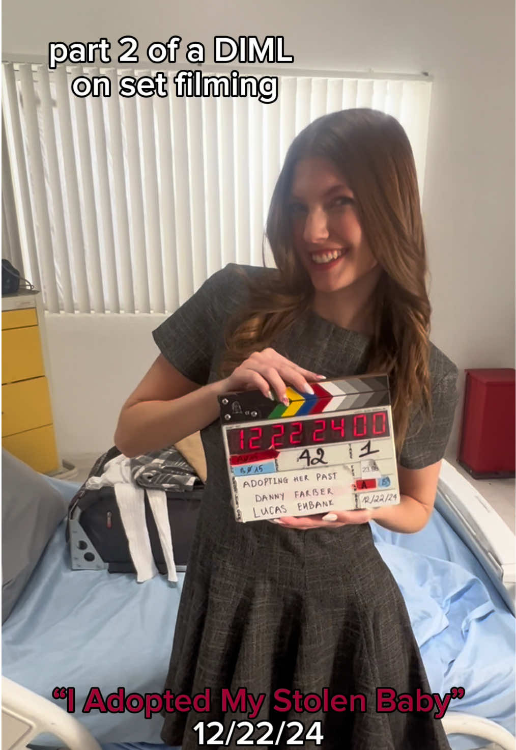 part 2 of a DIML filming “I Adopted My Stolen Baby”!🤩🎥 thank you guys so much for all the love and support on our series, and I hope you enjoy seeing some bts from our last day of shooting this project! if you haven’t already, go watch “I Adopted My Stolen Baby” on @ShortsApp now!!🥰🫶🏼 #IAdoptedMyStolenBaby #ShortsApp #verticaldrama #actress #bts #diml 