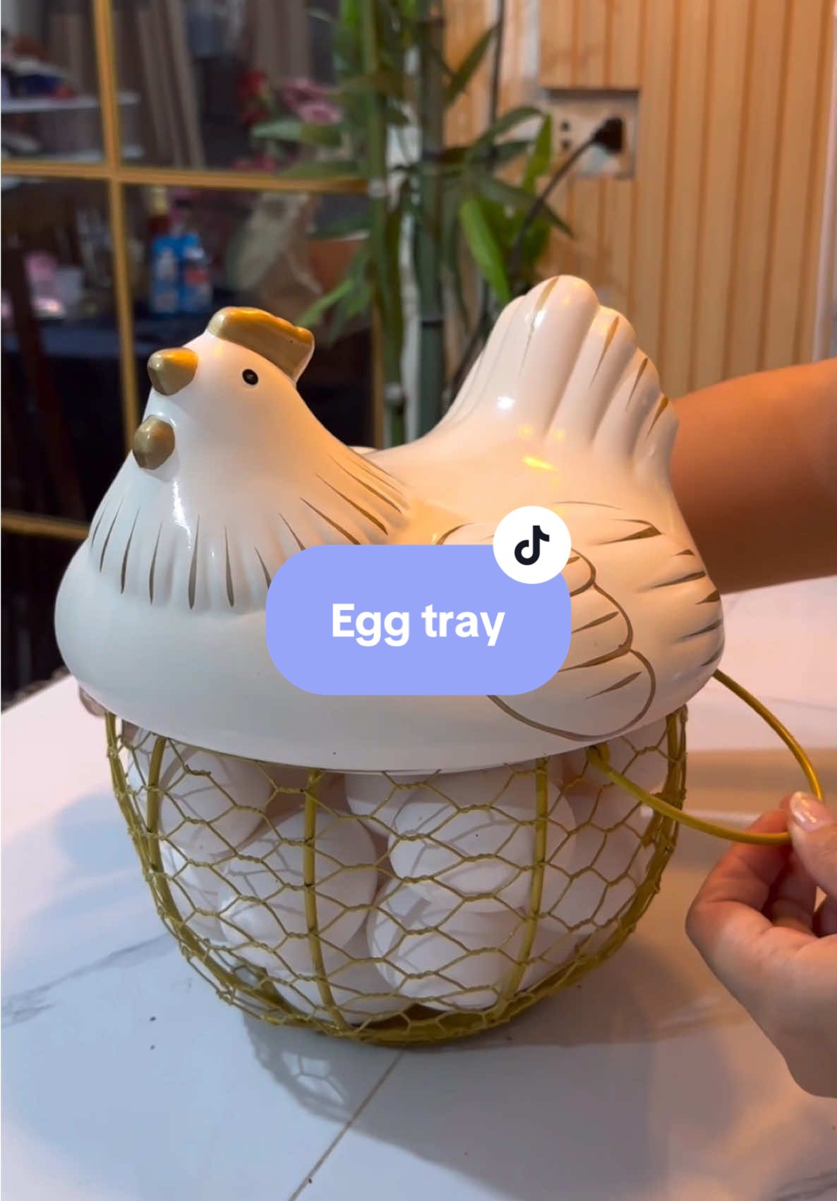 Andami na namang itlog ng aming manok sa kusina 🫣 #eggtray #eggbasket #sulitfinds #ylaenterprises 