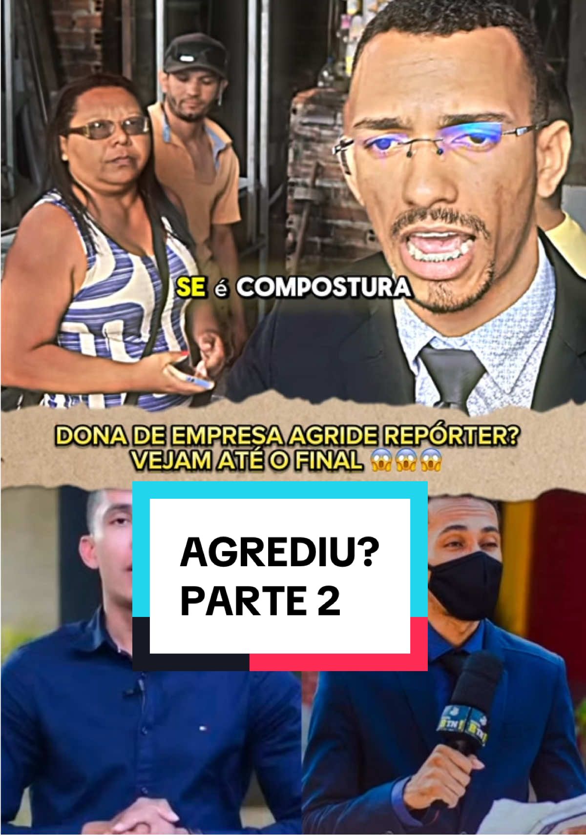 AGRESSÃO A REPÓRTER DURANTE REPORTAGEM . PARTE 2 #bemmendes #rondadoconsumidor #patrulhadoconsumidor #fyp #foruyou #celsorussomanno 