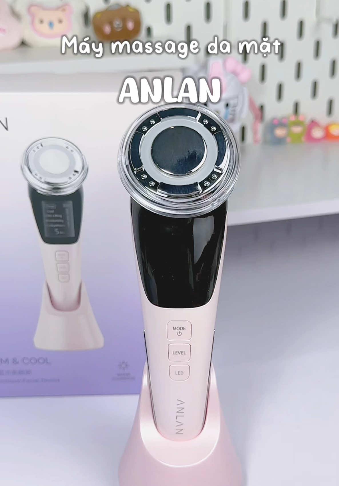 Máy massage da mặt ANLAN #xuhuong #maymassage #maychamsocdamat #anlan 