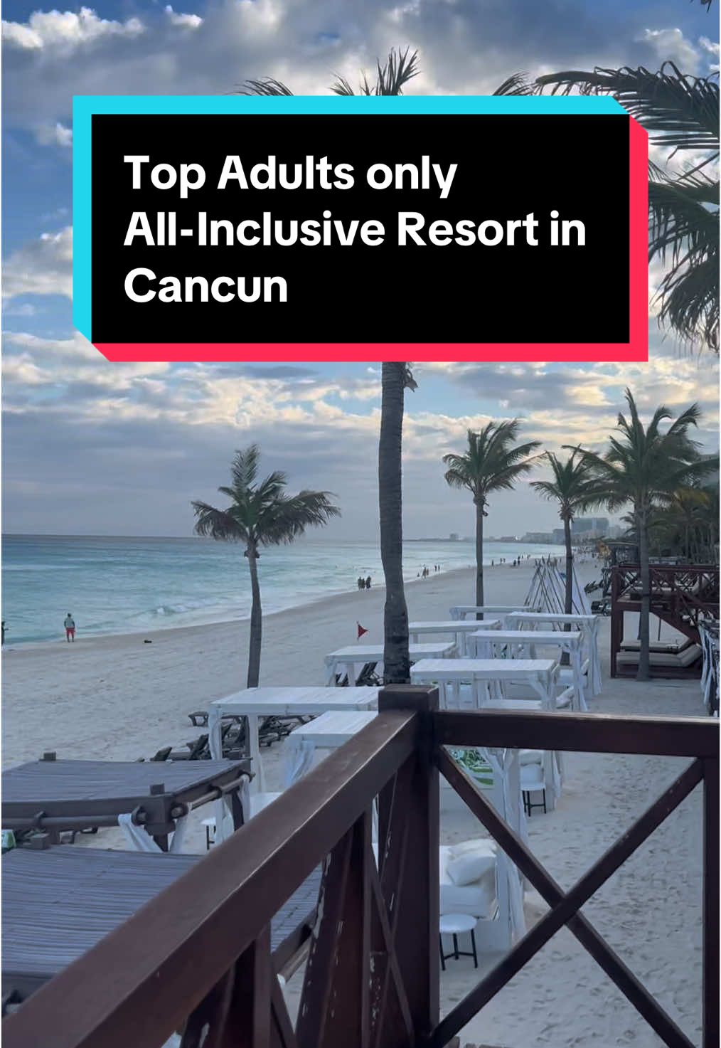 Would you stay at this adults-only resort in Cancun? 🌴🇲🇽 #allinclusive #resort #mexico #cancun #hyattzilara #travel #allinclusives #allinclusiveresort 