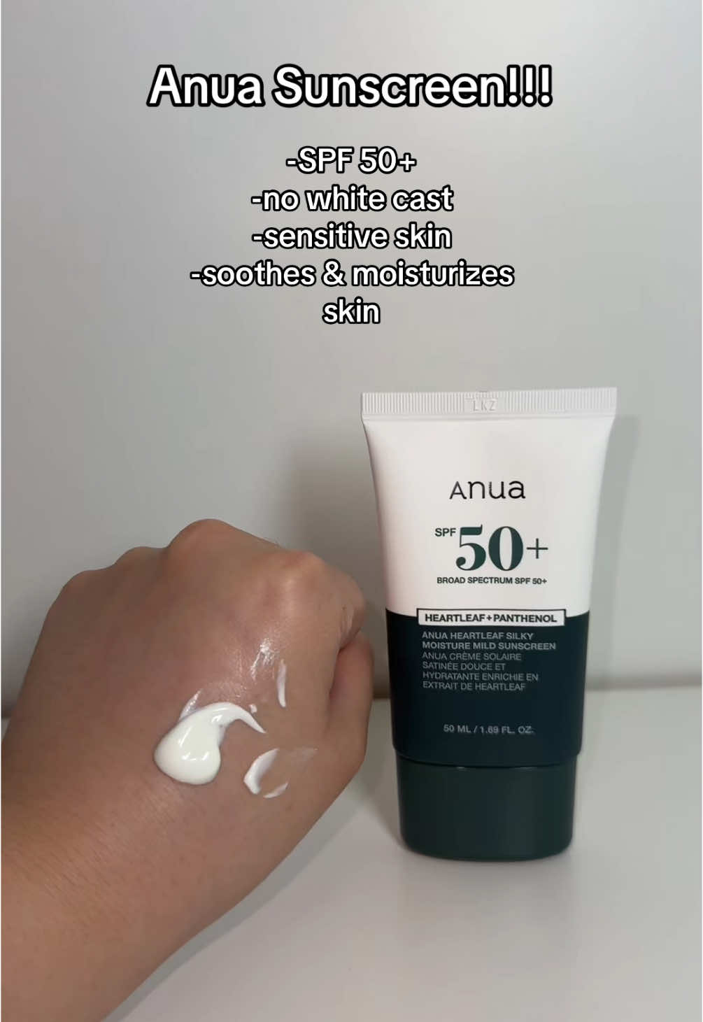 Anua Sunscreen now on TikTok shop!💚🤍 @Anua Store US  #anua #anuasunscreen #koreansunscreen #spf #sunprotection #kbeauty #glassskin #glassskinroutine #koreanskincare #koreanskincareproducts #koreanskincareroutine #koreanskincaretips #sensitiveskin #acneproneskin 