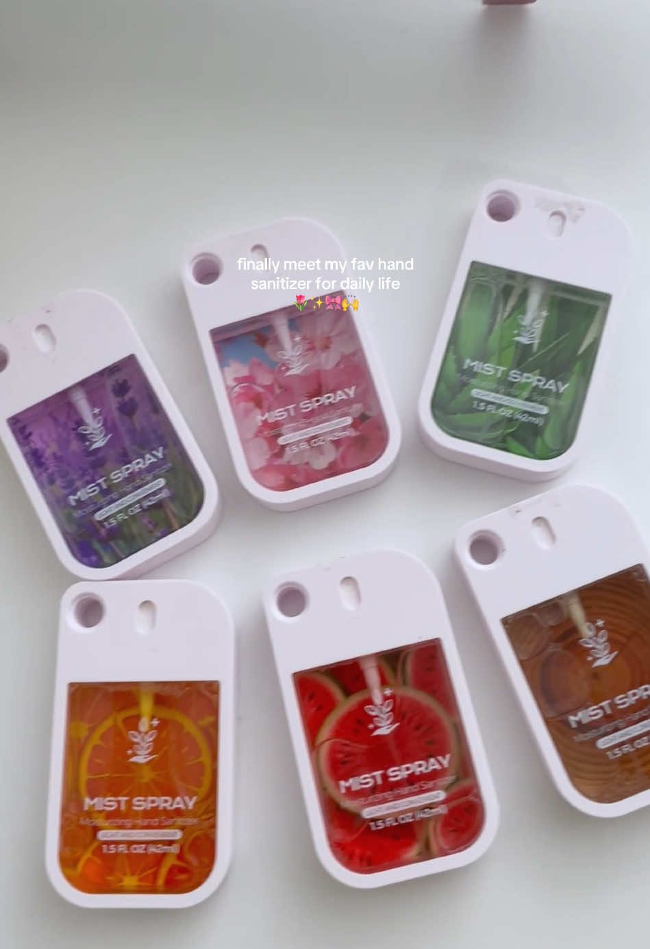 actually every #thatgirl need this aesthetic & smells good hand sanitizer in daily bag🙌🎀🌷 #handsanitizer #cleangirl #thatgirl #ValentinesDay #giftforher #fyp #tiktokmademebuyit #tiktokshoploveatfirstfind #spotlight #spotlightfinds #SelfCare #whatsinmybag 
