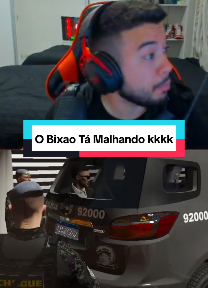 O Bixao tá malhando kakaka!  @Matheus Bezerra #gtarp #policia 