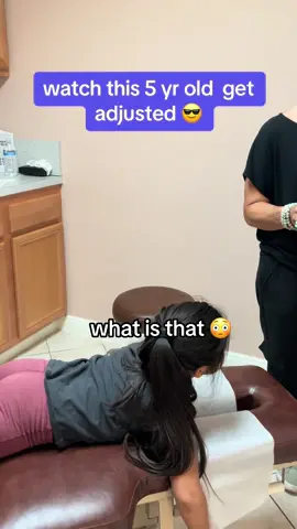 Kids need adjustments too! 🤗 #fyp #fyppp #backpainrelief #chiropracticadjustment #trending #popular #nbps 