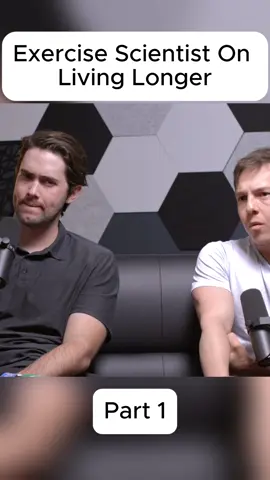 Exercise Scientist On Living Longer Part 1 #icedcoffeehour #icedcoffeehourpodcast #podcast #podcastclips