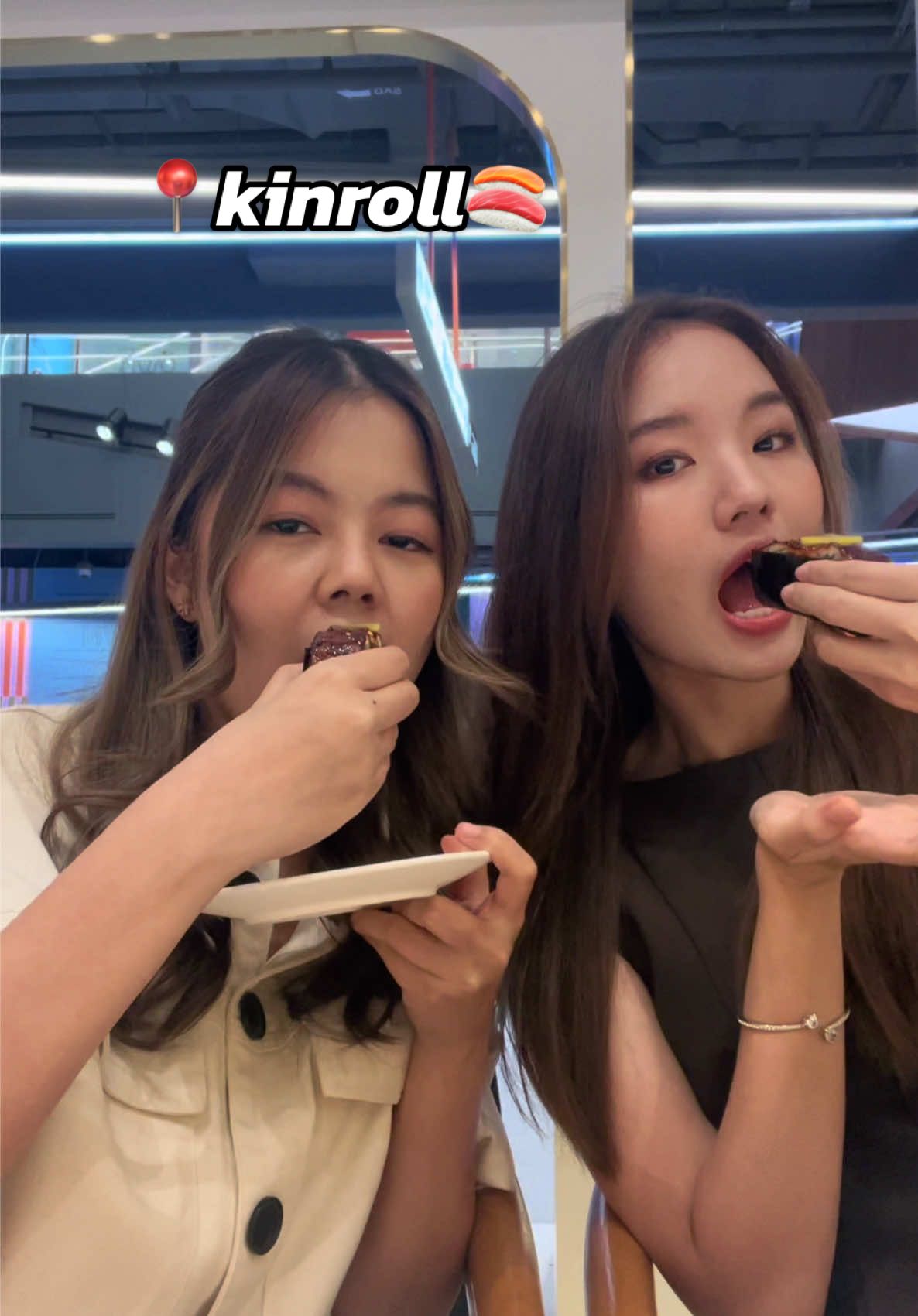 สาวๆ quality time ปะ #ซูชิ #dinner #omakase #kinroll #กินเก่ง 