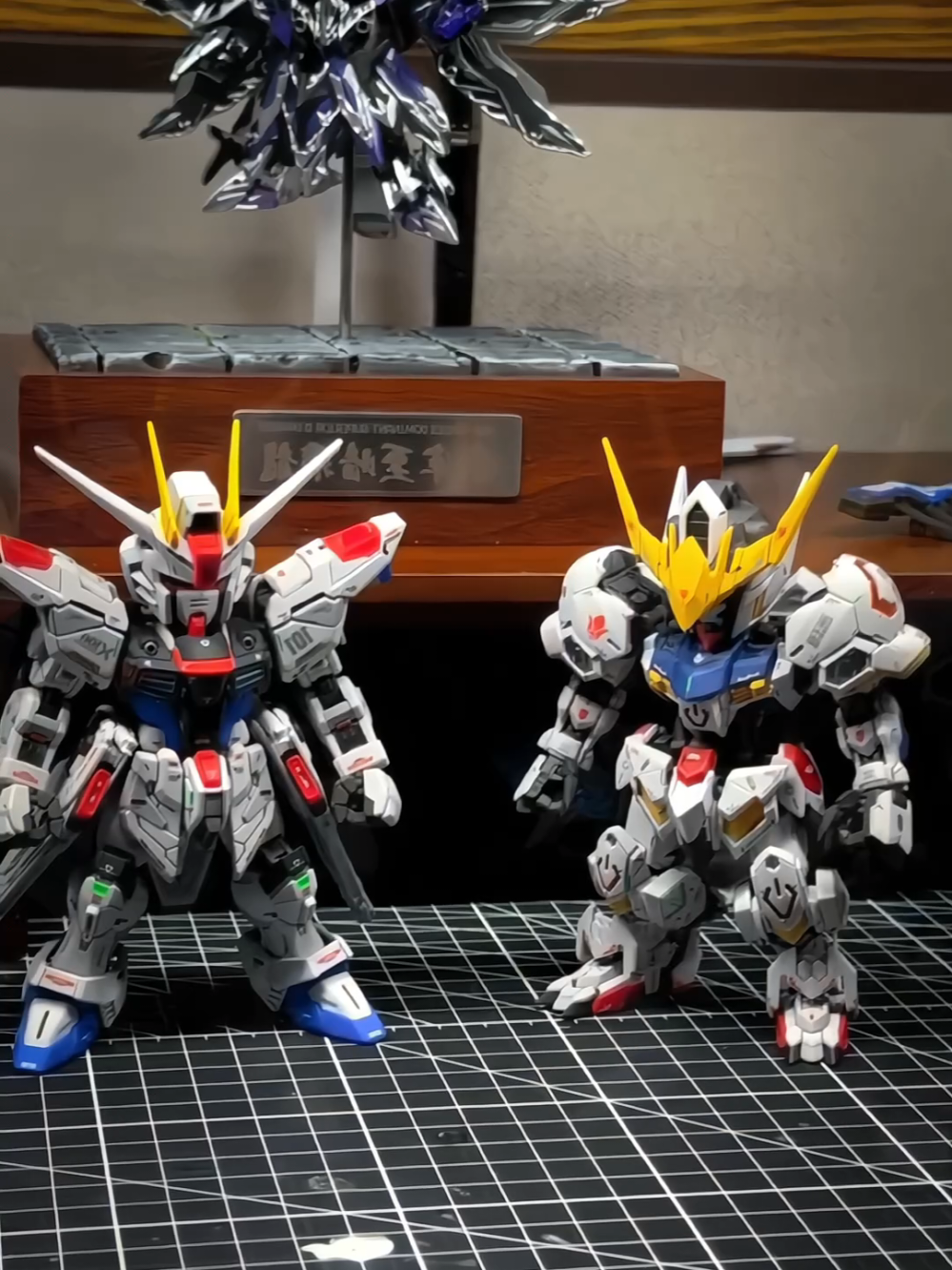 Nhỏ nhưng có võ ! #xuhuong #mgsd #baratos #freedomgundam 