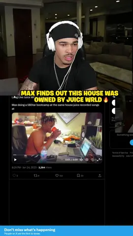 max finds out this house was owned by juice wrld 🔥 #plaqueboymax #juicewrld #foryou #fyp #viral 