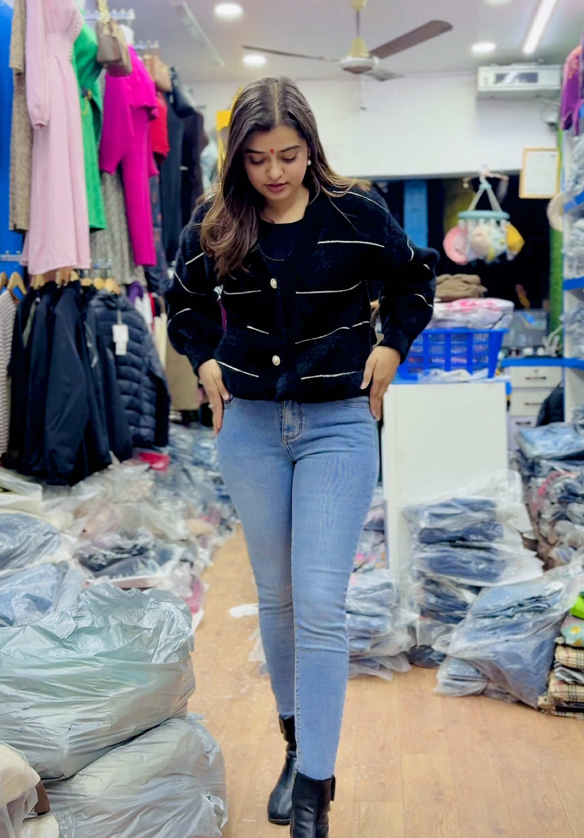 Sale Sale Sale..✨ Per piece Rs.699/- and For 2 piece Rs.1250/- Only ♥️ At Mansu Collection ✨ 9762556215 contact us for more inquiries..♥️#mansucollection #mansu #prabin #trend #reels #nepalgunj #gharbaritole #fyp #neckedexpressnepalgunj #manshaandprabin #foryou #trending #offer #sale #pant 