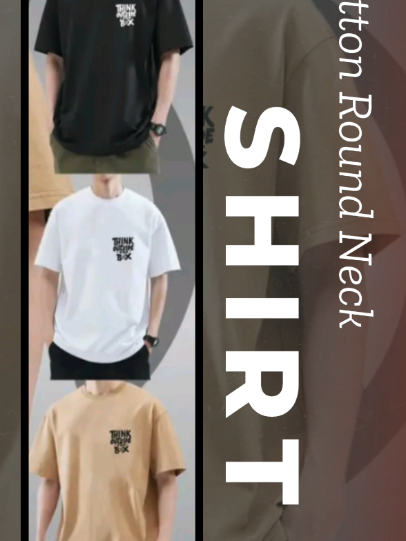 YEARN Think Outside The Box print shirt | T-Shirt for Men | Cotton Round Neck #roundnecktshirt #shirt #tshirtformen #fyp #menswear #fashion #flomartshop #squidgame #squidgamesound 