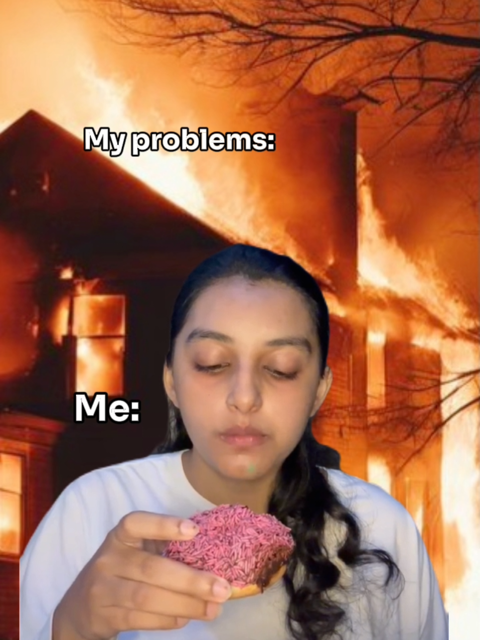 Cuman donat yang bisa selesaiin masalah🥹😌 #problemsolved #fyp #xyzabc #donuts #donatkemang 