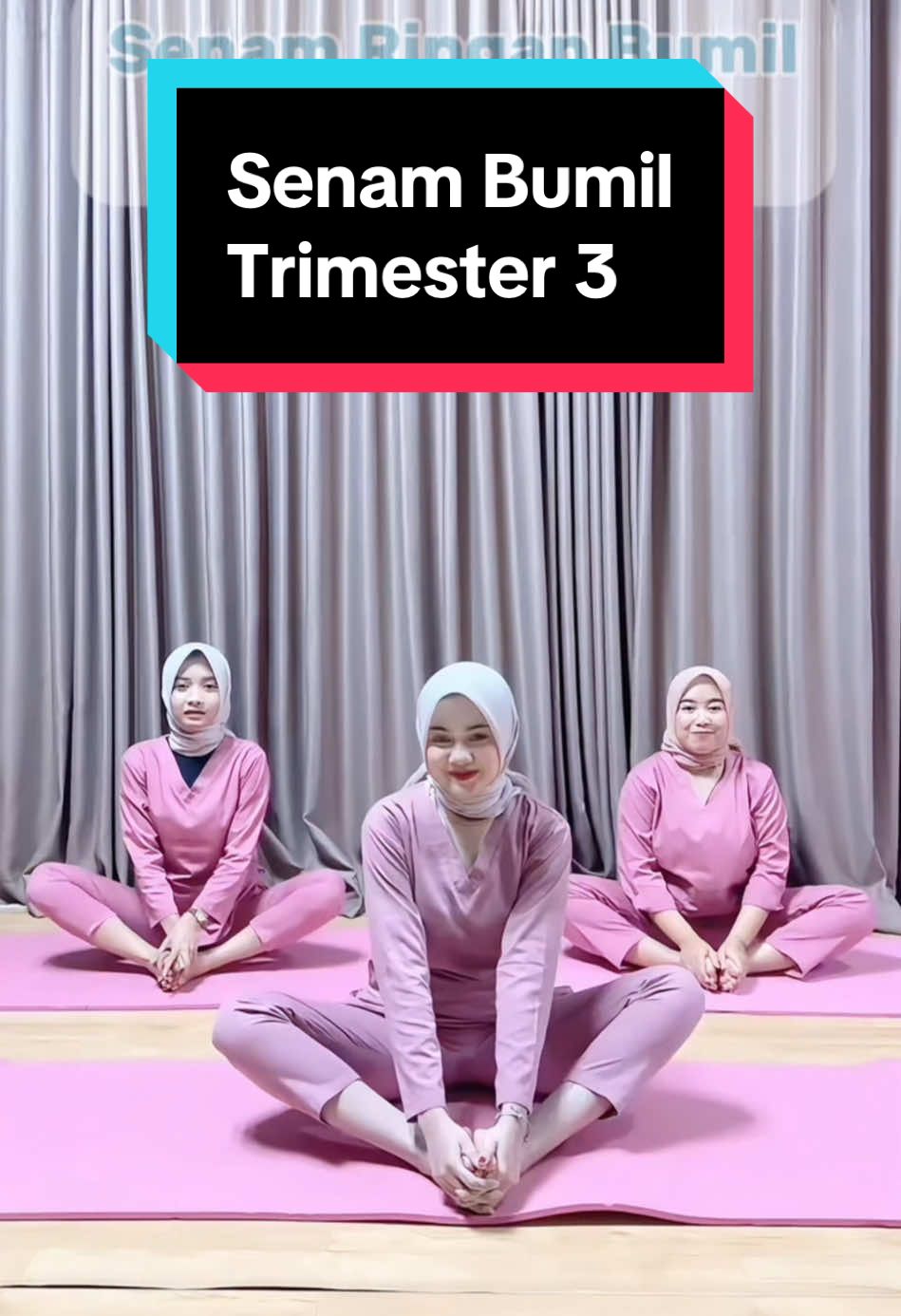 Bumil yang sudah memasuki Trimester 3 boleh lakukan senam ini ya🥰 #fyp #edukasi #senam #olahraga #edukasikesehatan #bumil #bumilhappy #dokterkandungan #fyp #trending 
