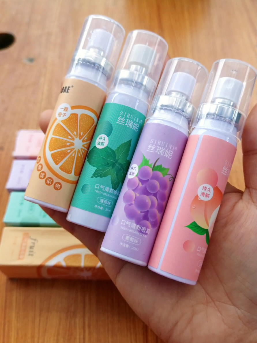 4pcs na 100+ lang #mouthspray #mouthsprayfresh #breath #freshbreath #mint #fyp 