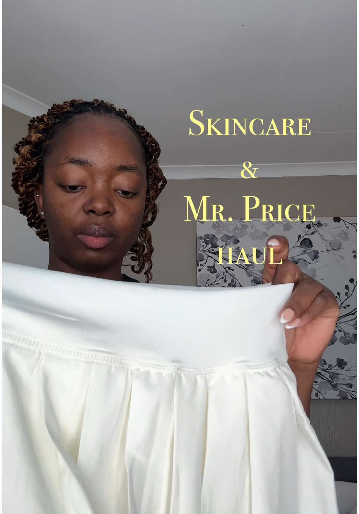 Skincare and Mr. Price haul 🛒 #haultok #mrpricesouthafrica #lynnekikie 