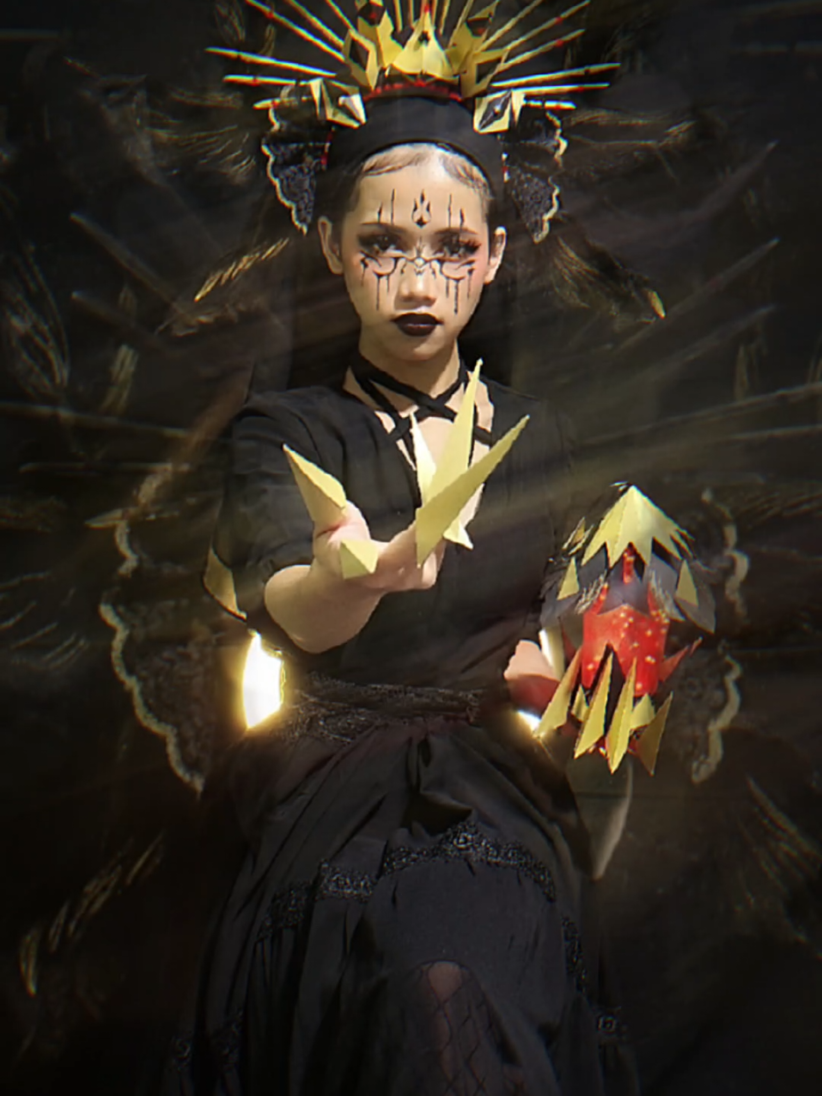 DarkAngel - Goth - Alt #goth #gothic #gothgirl #gothmakeup #romanticgoth #makeup #crafts #alt #alternative #altmakeup #graphic #graphicliner #dark #darkangel #darkmakeup #angel #JJCapCut #CapCut #fy #fyp #fypシ #fypage 