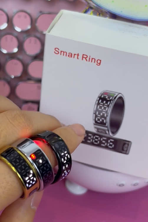This is the latest model of smart ring; it not only fully replaces the functions of a smartwatch but also incorporates a display screen within its small size, making the data more intuitive. Moreover, the price is very reasonable! #fitnessmotivation #sleepmonitoring #smartring #techobsessed #tiktokshopcybermonday #spotlightfinds #christmas #TikTokShopHolidayHaul