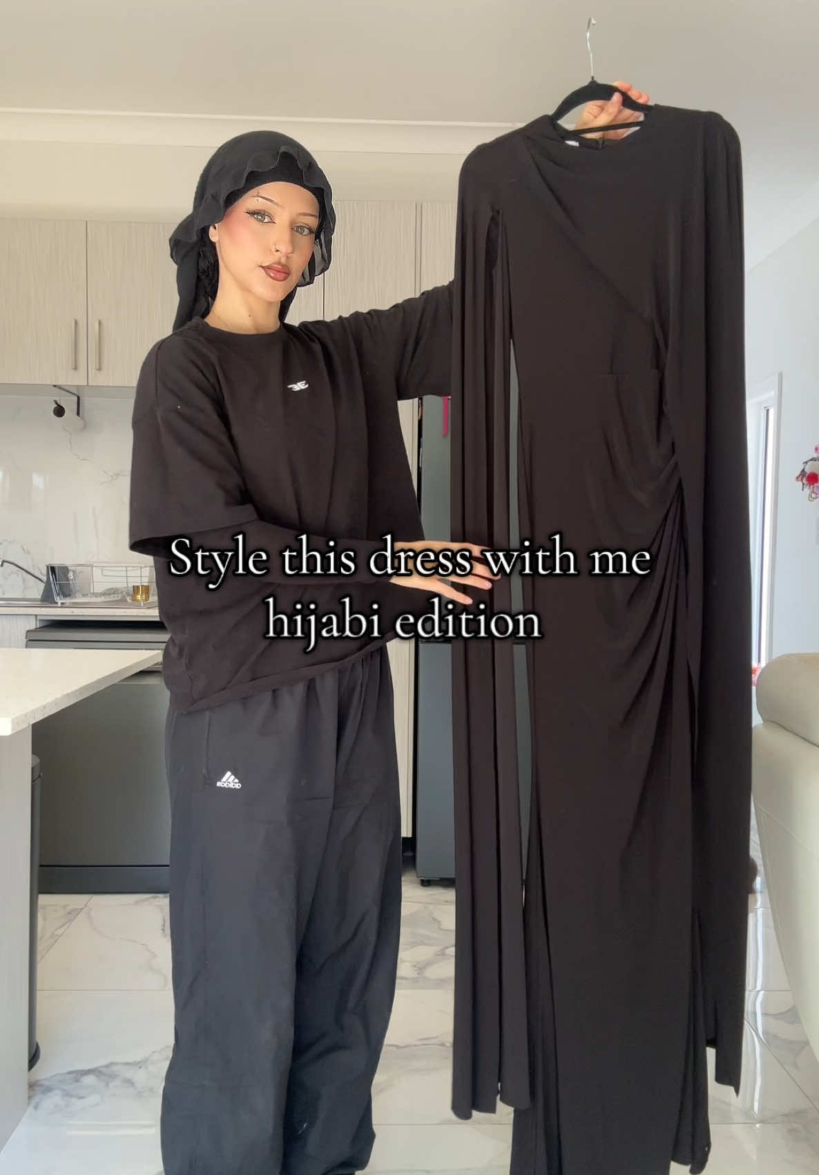 I felt like a witch and I love it #hijab #modest #fashion #grwm #OOTD #goth #alt #hijabi #modestfashion #fyp 