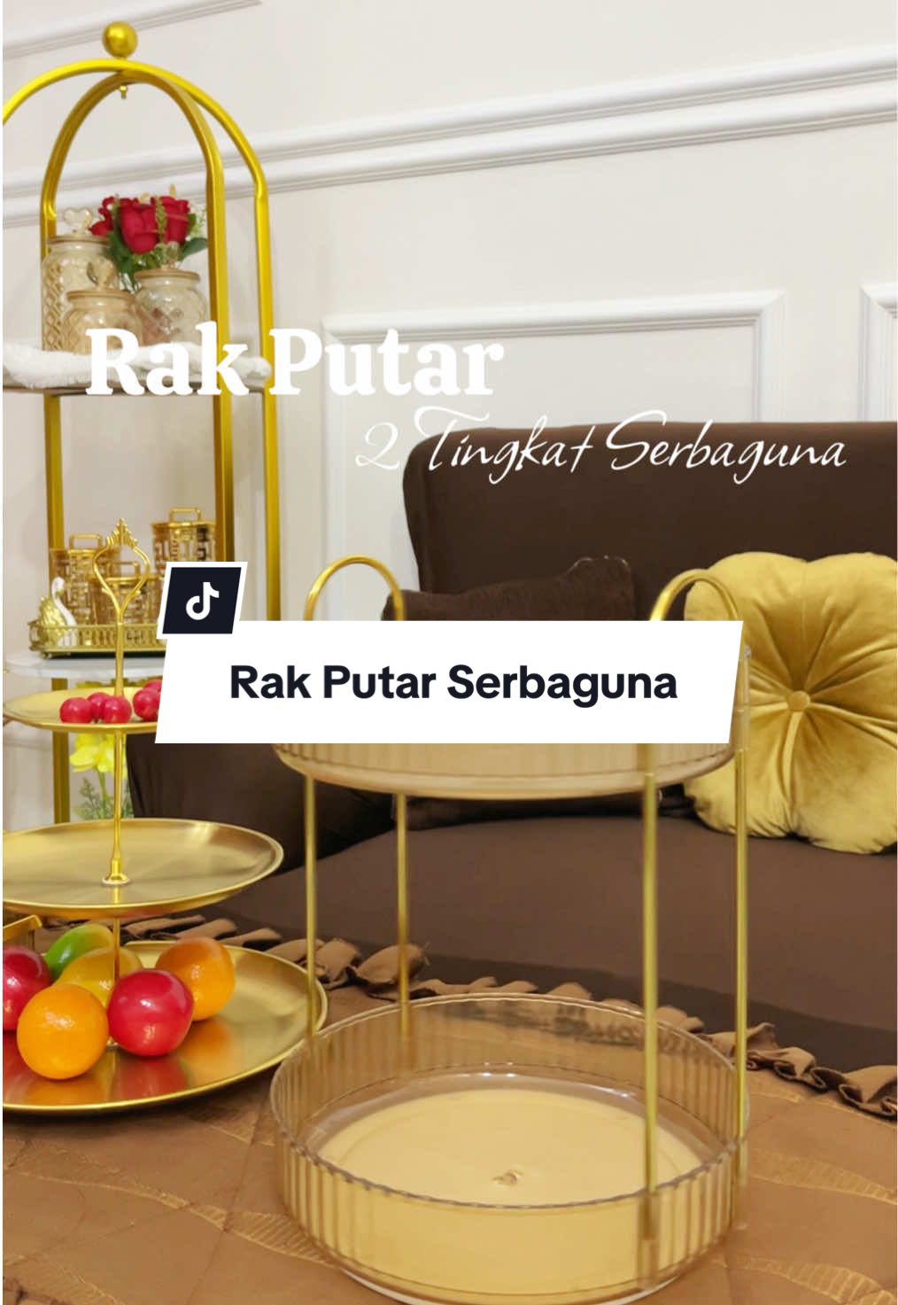 Yuk kaka bunda cekout dikeranjang videooo…🥰🥰 #rak #rakputar #rakputarserbaguna #rakputarmultifungsi #rakputaraesthetic #rakputarakrilik #rakputarmurah #rakputar2susun 